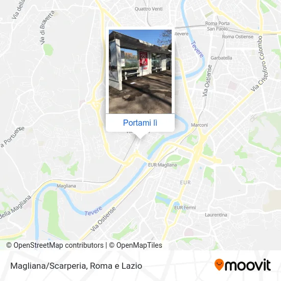 Mappa Magliana/Scarperia