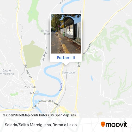 Mappa Salaria/Salita Marcigliana