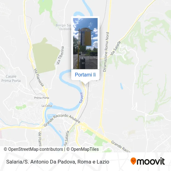 Mappa Salaria/S. Antonio Da Padova