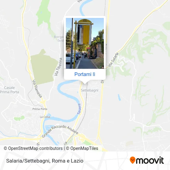 Mappa Salaria/Settebagni