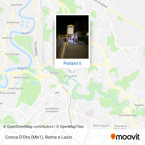 Mappa Conca D'Oro (Mb1)