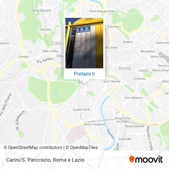 Mappa Carini/S. Pancrazio