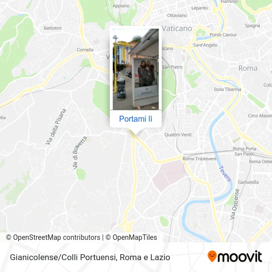 Mappa Gianicolense/Colli Portuensi