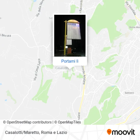 Mappa Casalotti/Maretto