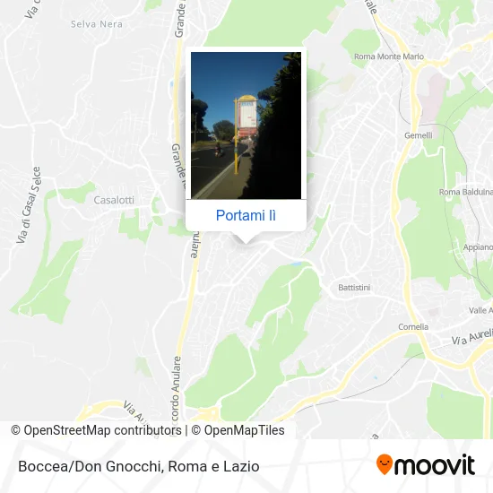 Mappa Boccea/Don Gnocchi