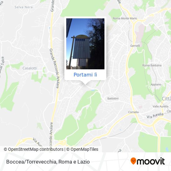 Mappa Boccea/Torrevecchia