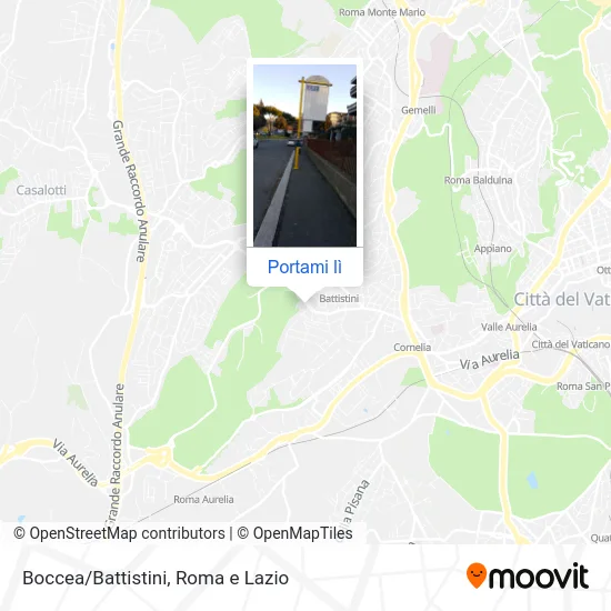 Mappa Boccea/Battistini