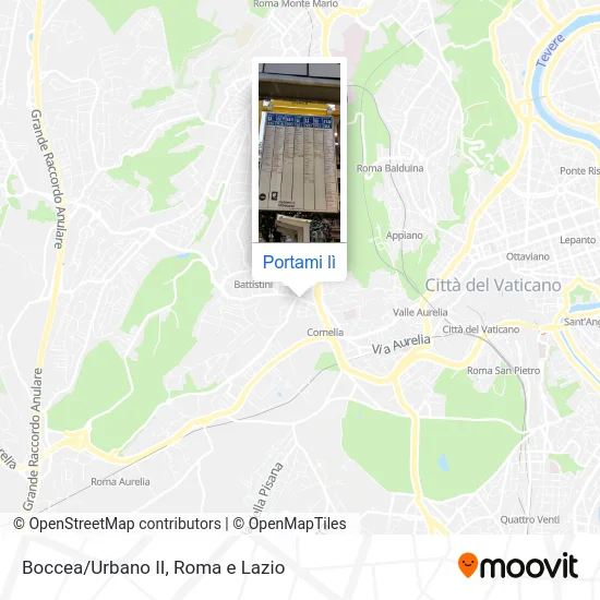 Mappa Boccea/Urbano II