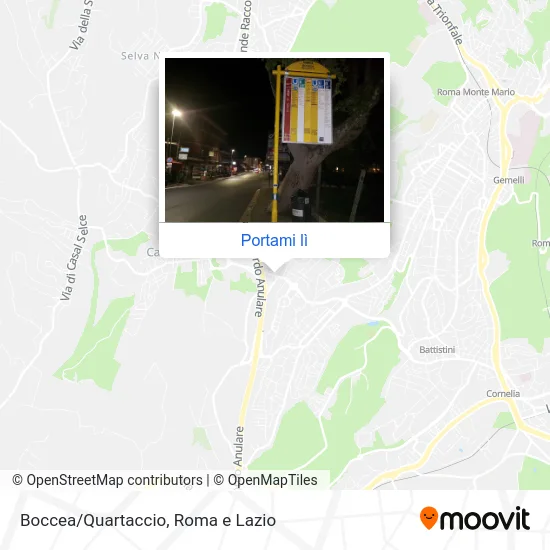 Mappa Boccea/Quartaccio