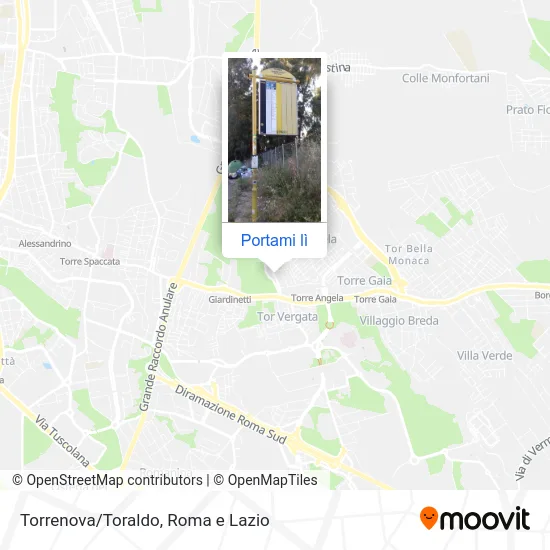 Mappa Torrenova/Toraldo