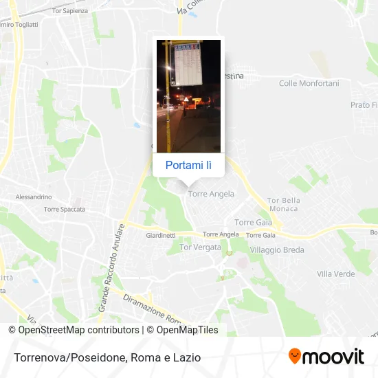 Mappa Torrenova/Poseidone