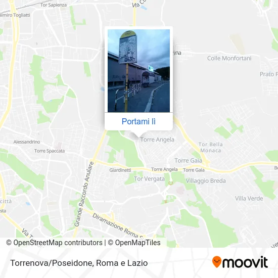 Mappa Torrenova/Poseidone