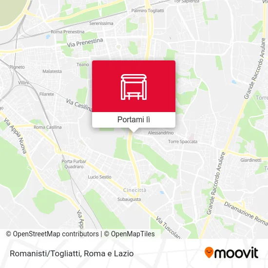 Mappa Romanisti/Togliatti