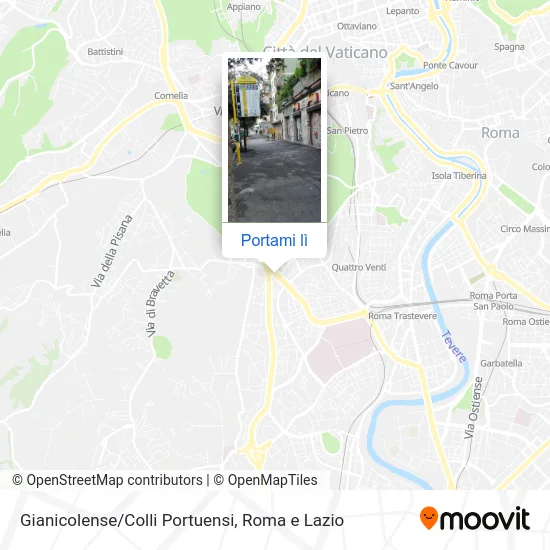 Mappa Gianicolense/Colli Portuensi