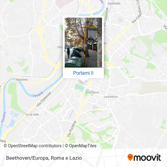 Mappa Beethoven/Europa