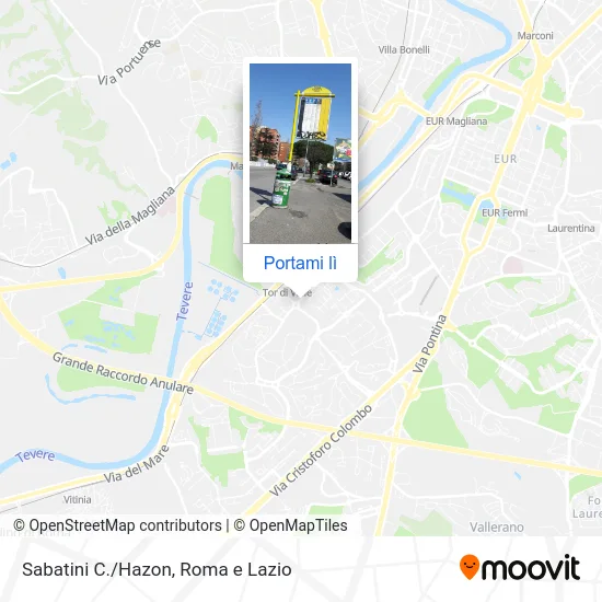 Mappa Sabatini C./Hazon