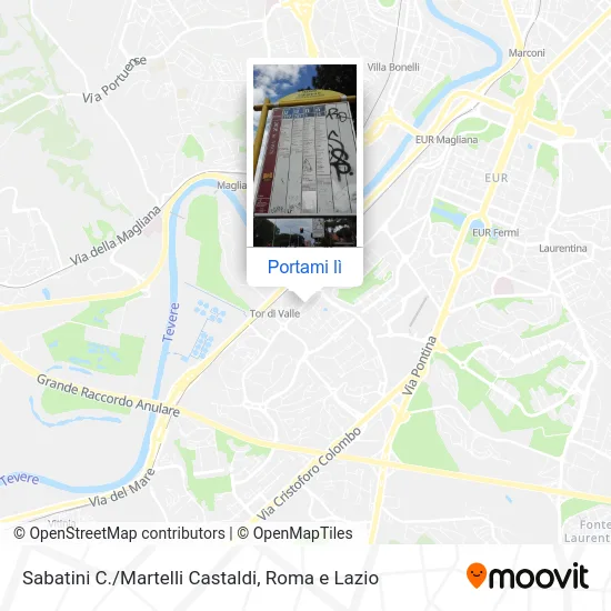 Mappa Sabatini C./Martelli Castaldi