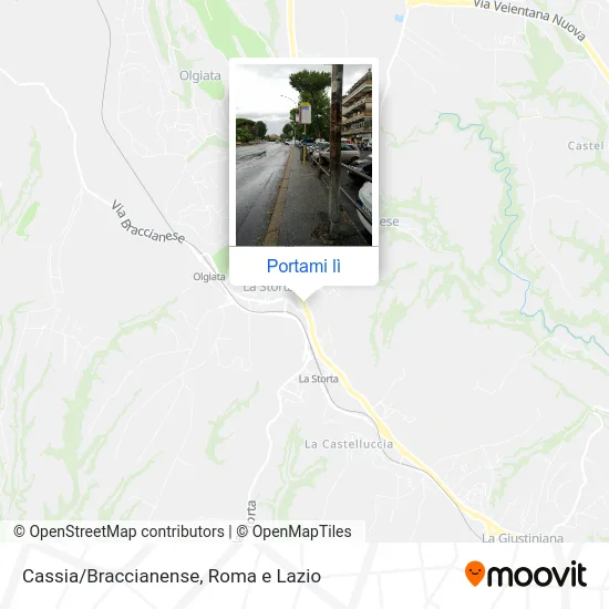 Mappa Cassia/Braccianense