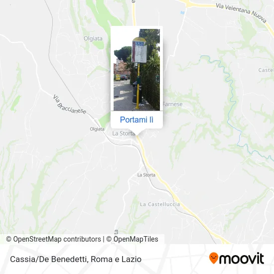 Mappa Cassia/De Benedetti