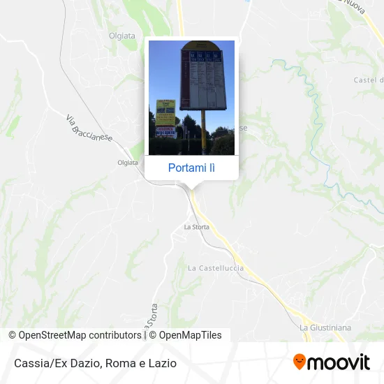 Mappa Cassia/Ex Dazio