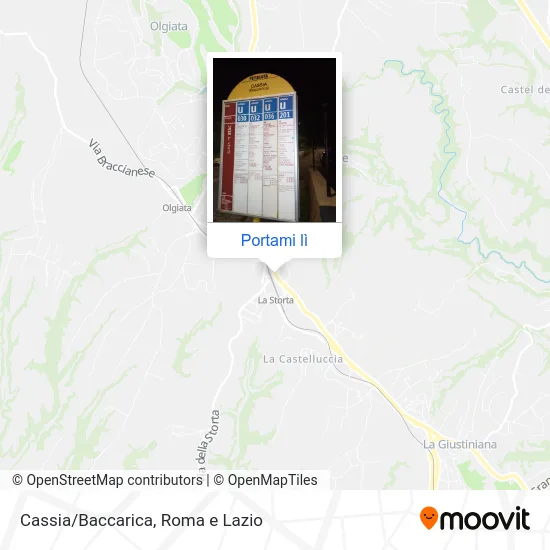 Mappa Cassia/Baccarica