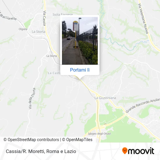 Mappa Cassia/R. Moretti