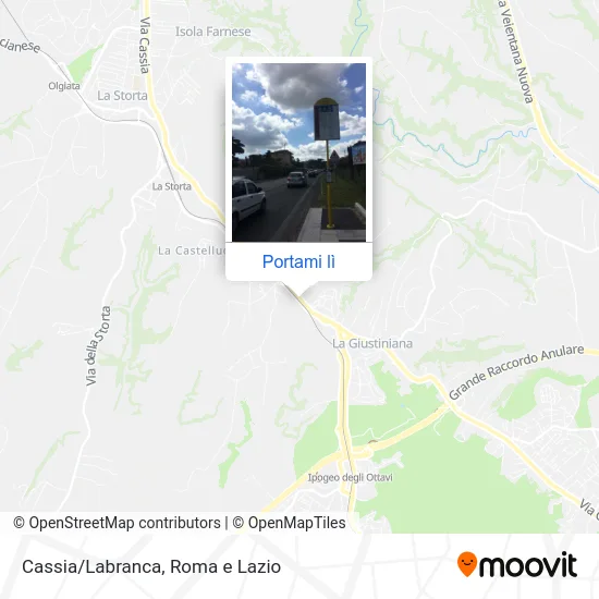 Mappa Cassia/Labranca