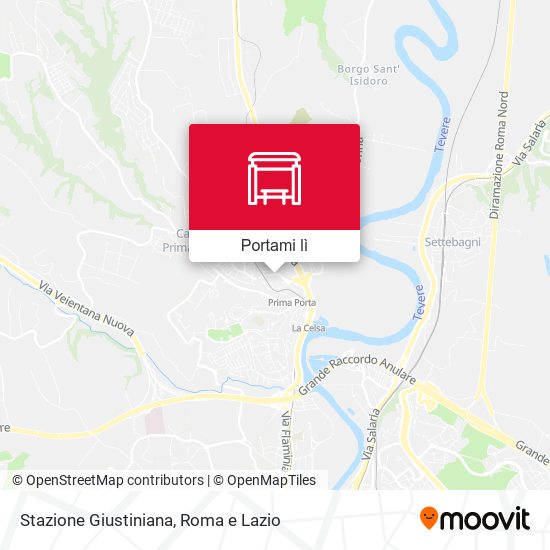 Mappa Stazione Giustiniana