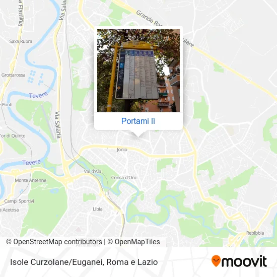 Mappa Isole Curzolane/Euganei