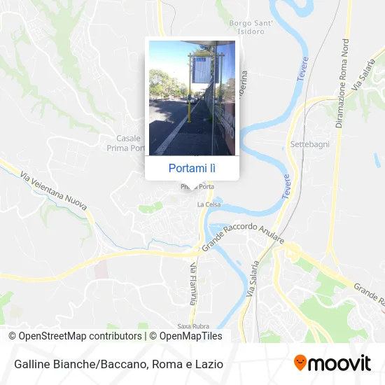 Mappa Galline Bianche/Baccano