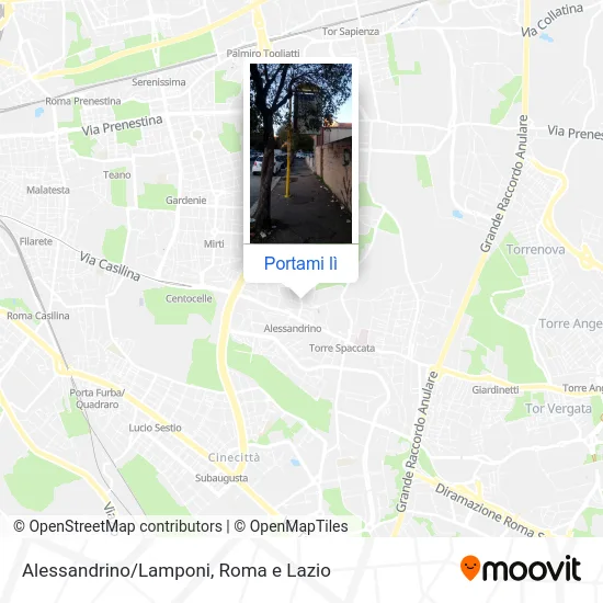 Mappa Alessandrino/Lamponi