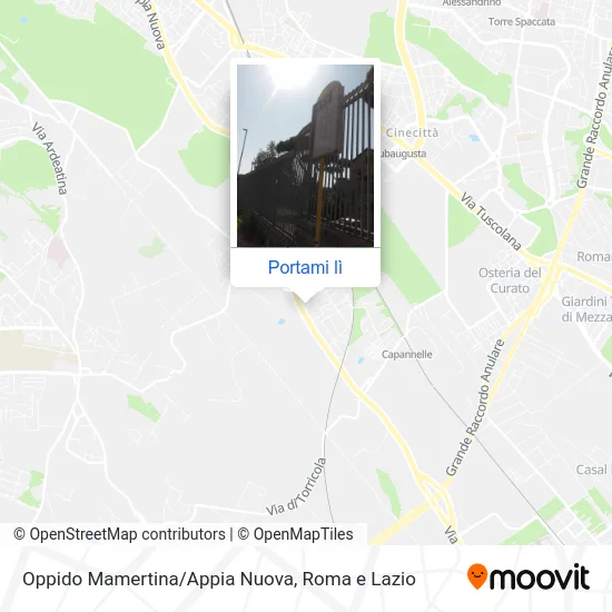 Mappa Oppido Mamertina/Appia Nuova