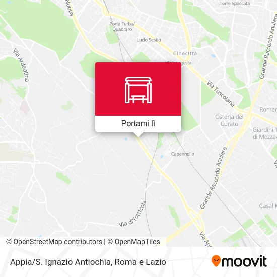 Mappa Appia/S. Ignazio Antiochia