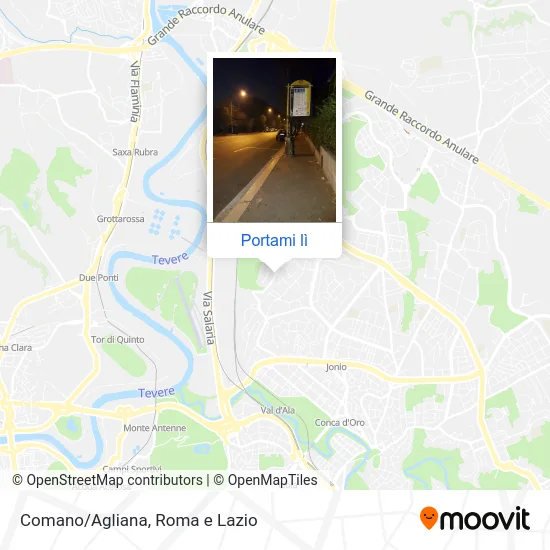 Mappa Comano/Agliana
