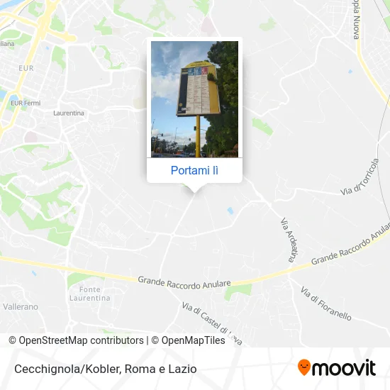 Mappa Cecchignola/Kobler