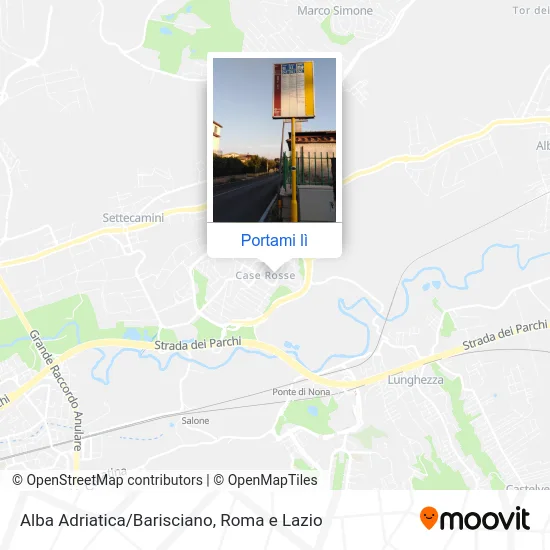 Mappa Alba Adriatica/Barisciano