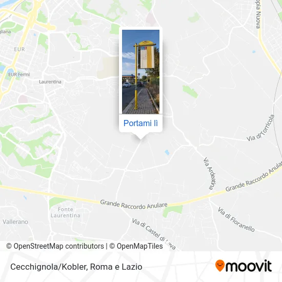 Mappa Cecchignola/Kobler