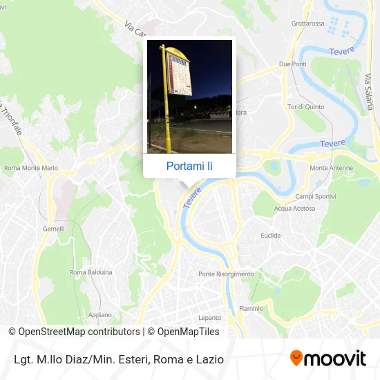 Mappa Lgt. M.llo Diaz/Min. Esteri