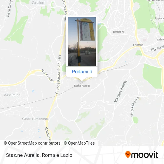 Mappa Staz.ne Aurelia