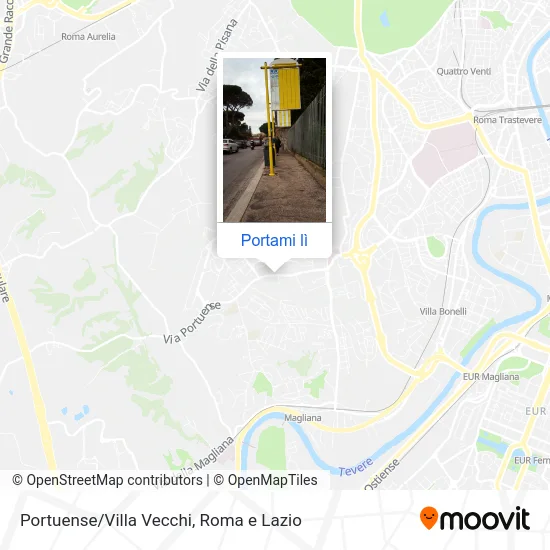 Mappa Portuense/Villa Vecchi