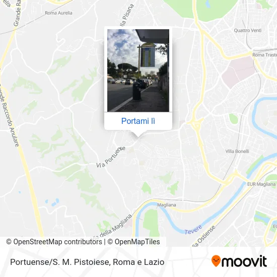 Mappa Portuense/S. M. Pistoiese