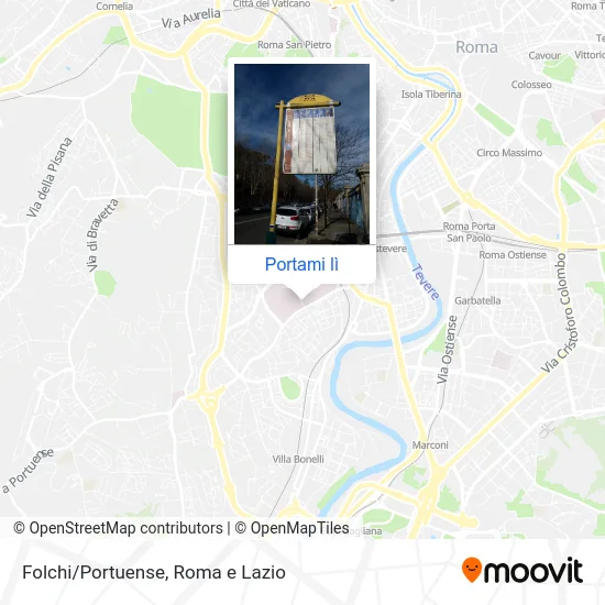 Mappa Folchi/Portuense