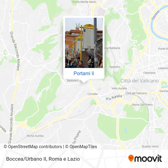 Mappa Boccea/Urbano II