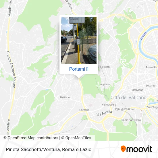 Mappa Pineta Sacchetti/Ventura