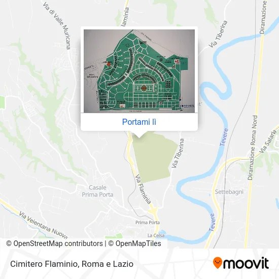 Mappa Cimitero Flaminio