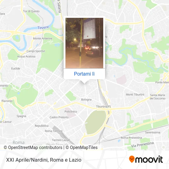 Mappa XXI Aprile/Nardini