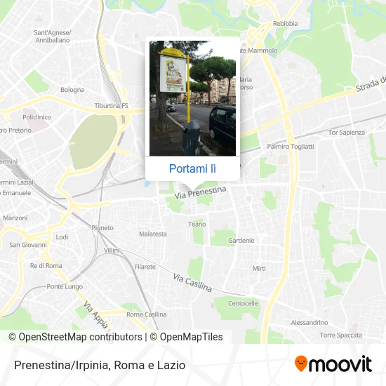 Mappa Prenestina/Irpinia