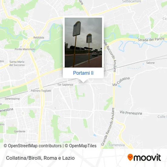 Mappa Collatina/Birolli
