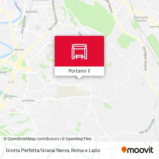 Mappa Grotta Perfetta/Granai Nerva