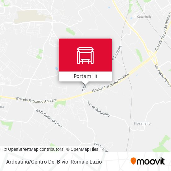 Mappa Ardeatina/Centro Del Bivio